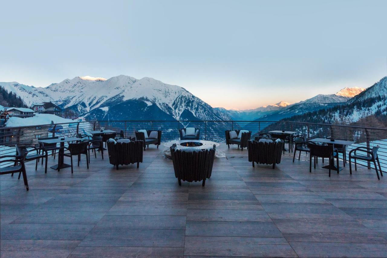 Le Massif Hotel & Lodge Courmayeur The Leading Hotels Of The World Exterior foto